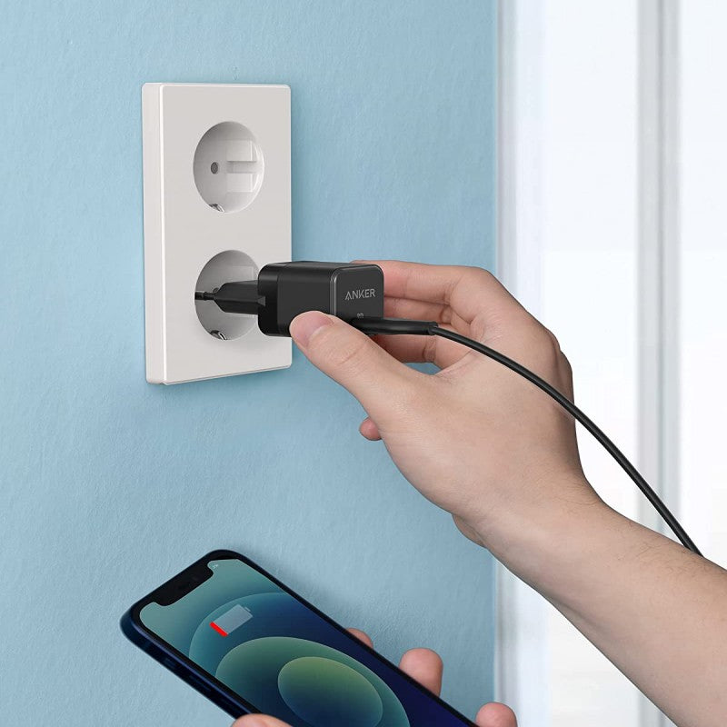 ANKER PowerPort III Cube 20W USB-C PD Charger – A2149311 ANKER PowerPort III Cube 20W USB-C PD Charger – A2149311